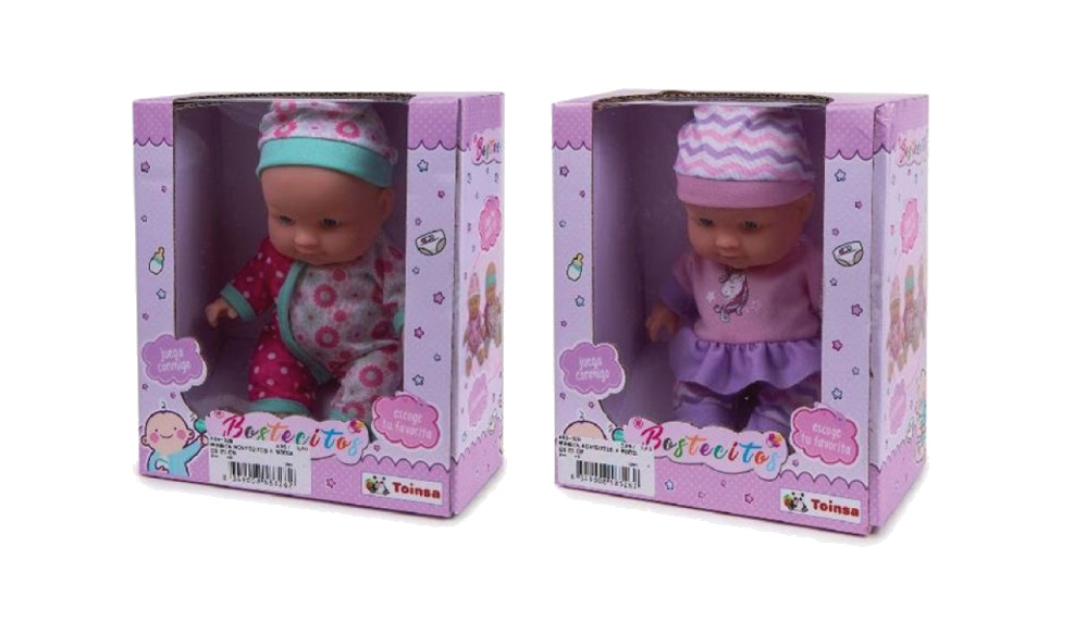 muñeca bostecitos 23 cm