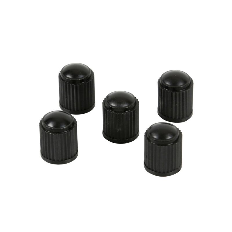 set 5 tapones cubre válvula de ruedas abs universales para coche, camión y moto