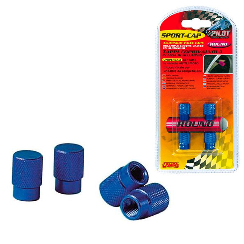 tapones cubre válvula rueda de coche sport de aleación de aluminio lampa (set de 4)