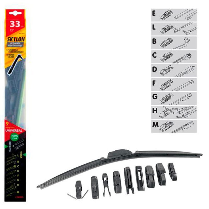 limpiaparabrisas de coche curvado skylon lampa