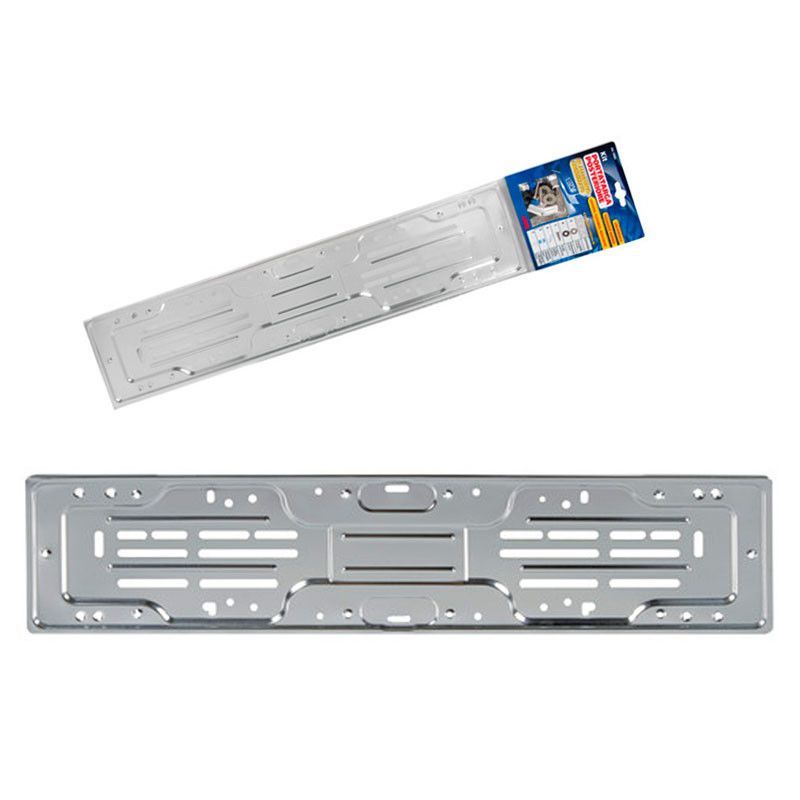 portamatrículas de aluminio