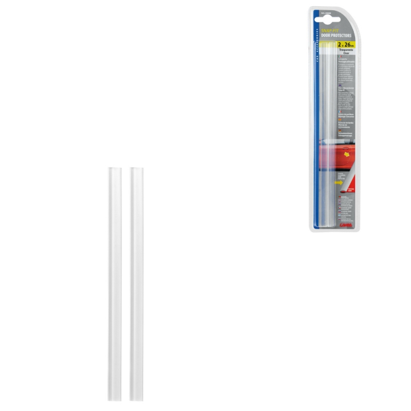 set de 2 protectores para puertas de coche de 27 cm - pareja de escort. sujeción
