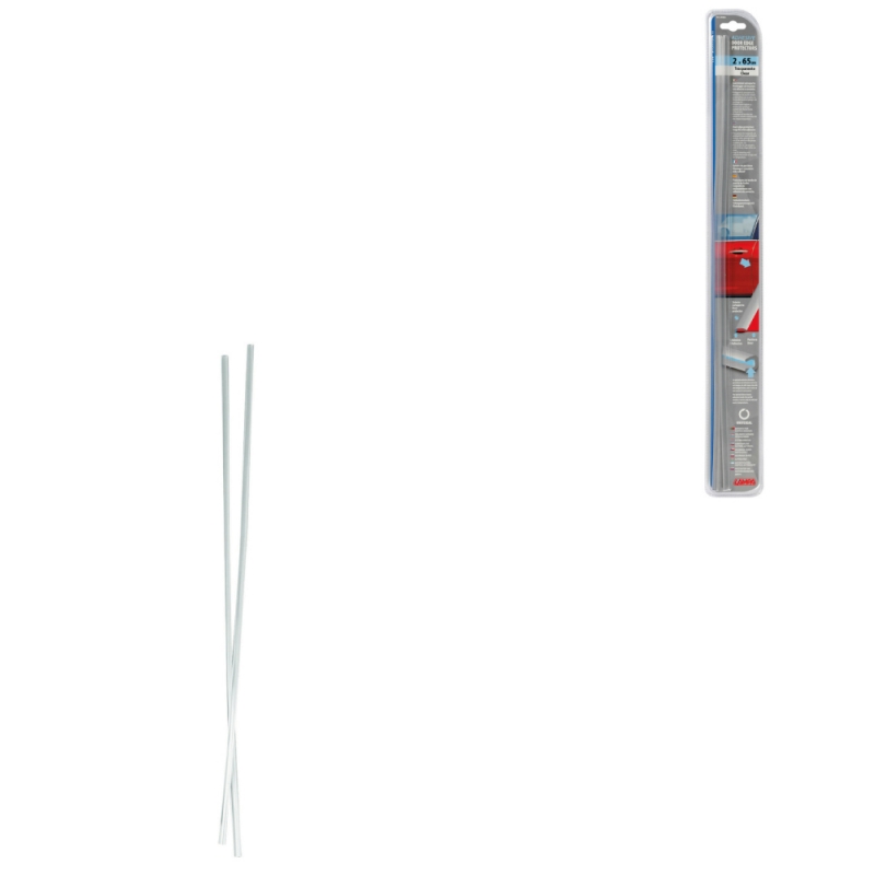 set 2 protectores de puertas de coche lampa 650mm