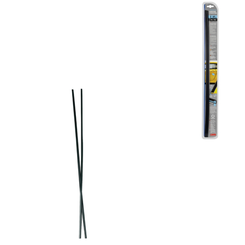 set 2 protectores de puertas de coche lampa 650mm