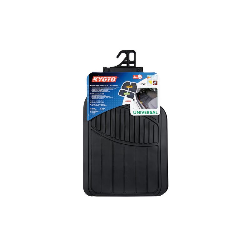 juego de 4 alfombrillas universales recortables de pvc kyoto