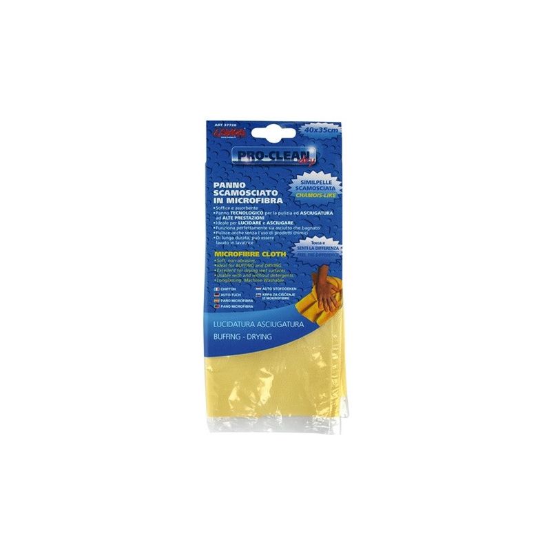 bayeta gamuza de microfibra lampa para lavado, limpieza y pulido - 40x35cm