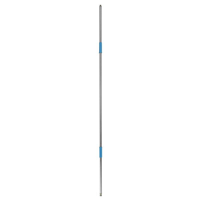 barra larga de rosca de acero para cepillo de lavado de 1.80 m - caja de 12 unidades - compatible con cepillos lam38000 y lam38030 de lampa