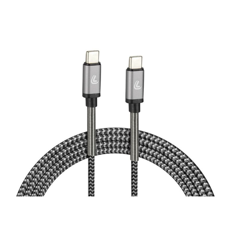 cable de carga usb tipo c de 100cm compatible con tecnología power delivery