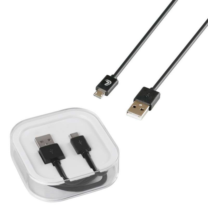 cable de carga usb/micro essential 100cm - recarga y sincronización rápida para tu teléfono móvil