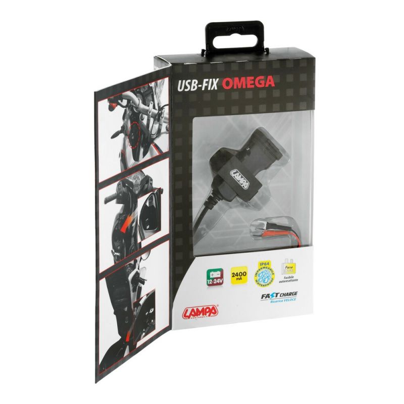 Cargador de Mechero para Moto USB 12/24V con Fijación por Tornillos y Chip Intel - Imagen 11 de 11