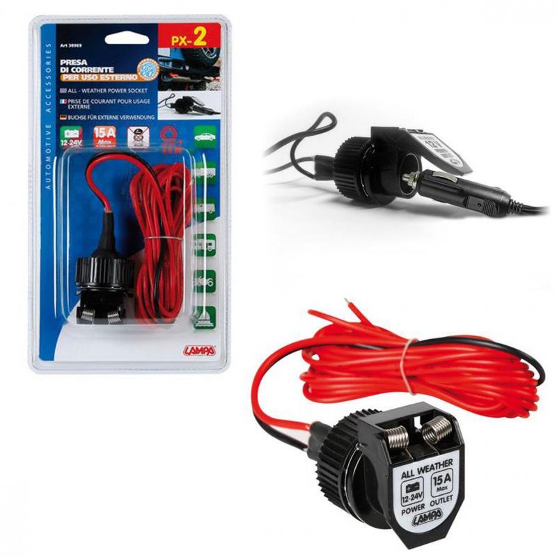 enchufe externo px-2 12/24v
