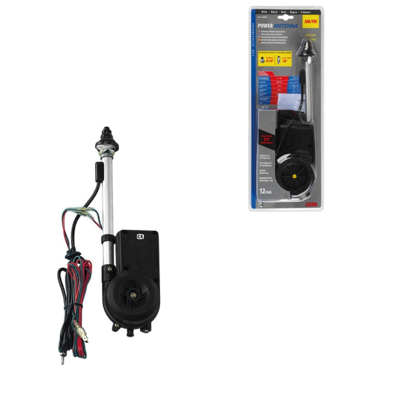 antena eléctrica automática master 29 cm ø20-25 mm de lampa