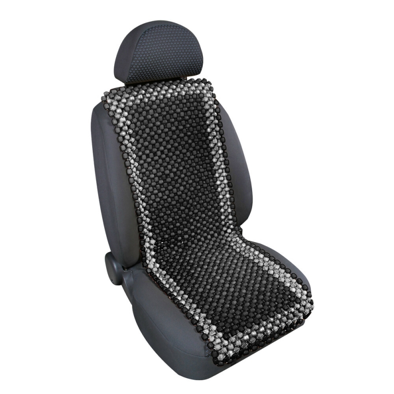 Respaldo bolas madera cubre asiento SAMURAI con sistema Easy-Fit y masaje natura - Imagen 7 de 11