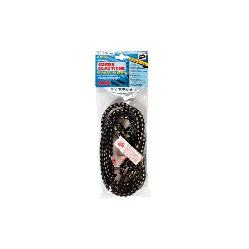 pulpo de goma sujeción carga para moto 10mm - 2x100cm