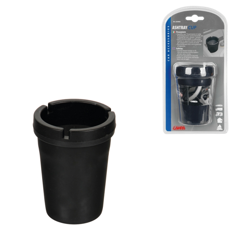 cenicero maceta para coche y autocaravana