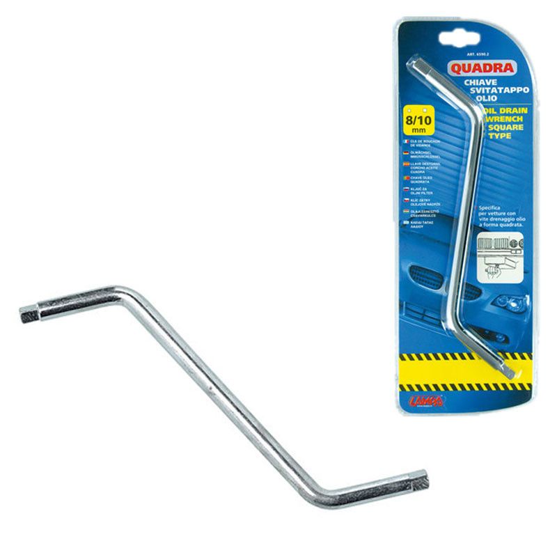 llave cuadrada para medir aceite 8/10 mm - llave desatornilladora de aceite