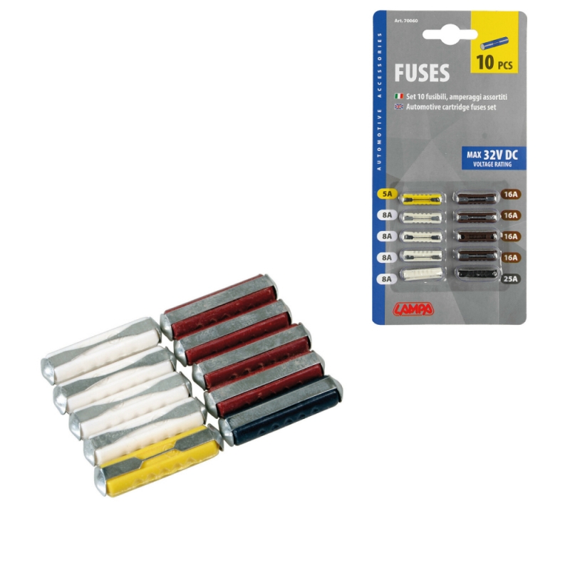 blister 10 fusibles cerámicos lampa