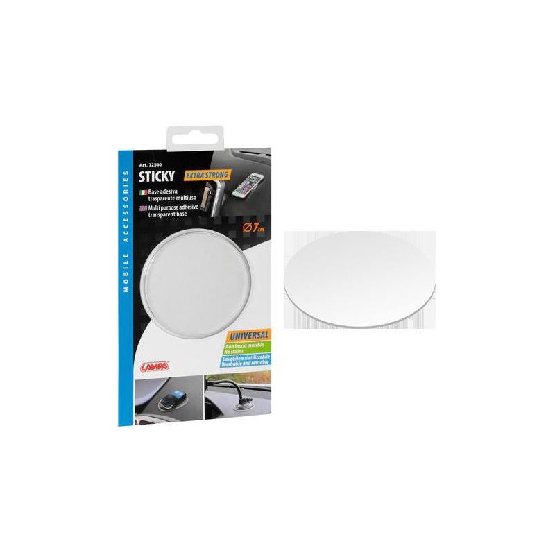 base adhesiva para soporte de teléfono - lampa