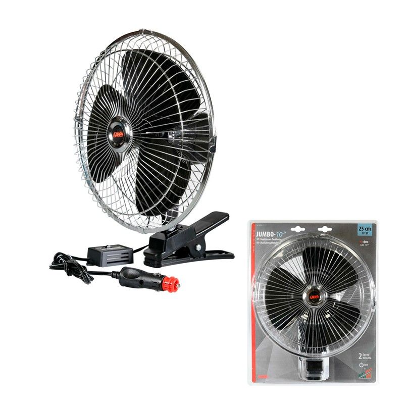 ventilador oscilante con pinza jumbo 24 v 10 - lampa