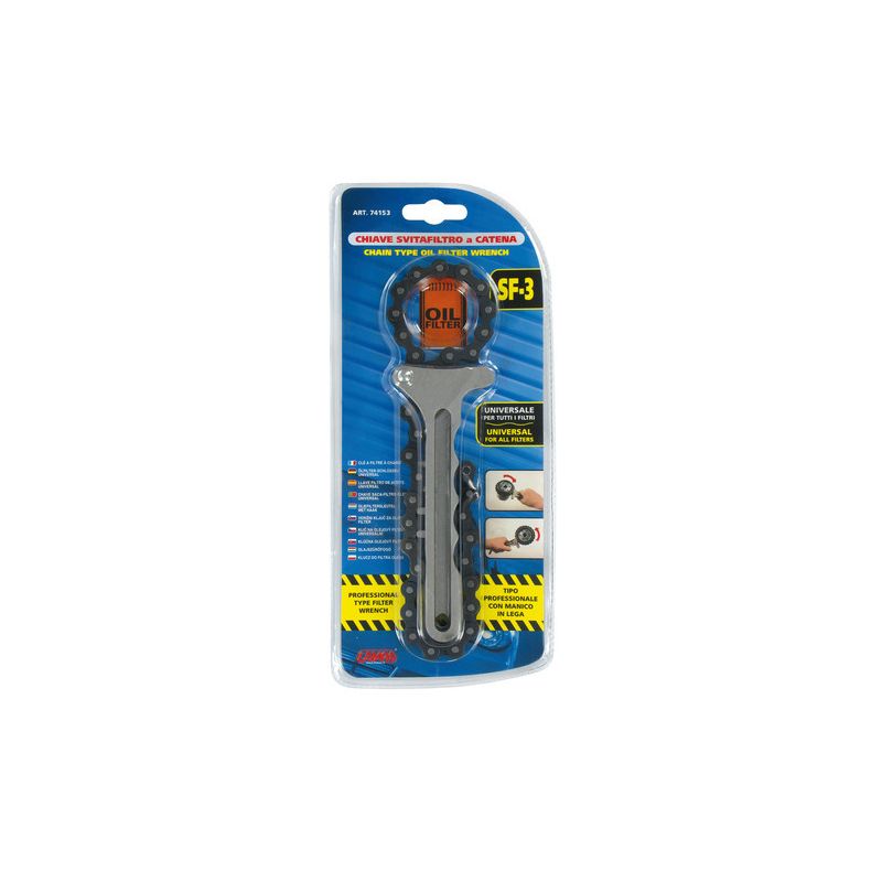 herramienta llave de filtro con cadena lampa - mango de aleación universal para todos los filtros