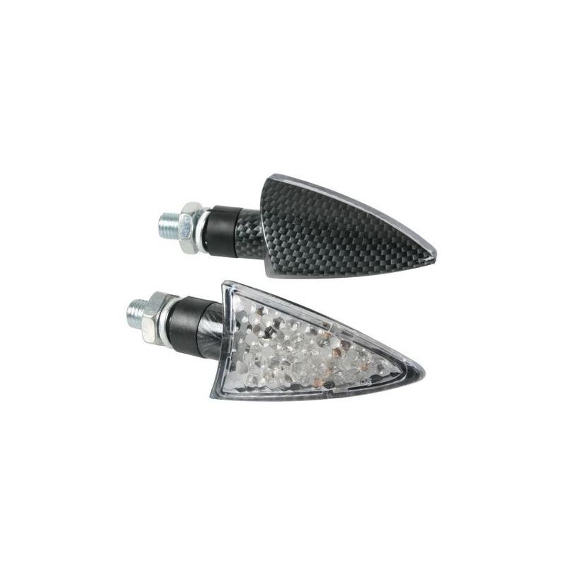 juego de intermitentes homologados de moto led spike 12v e aprobado