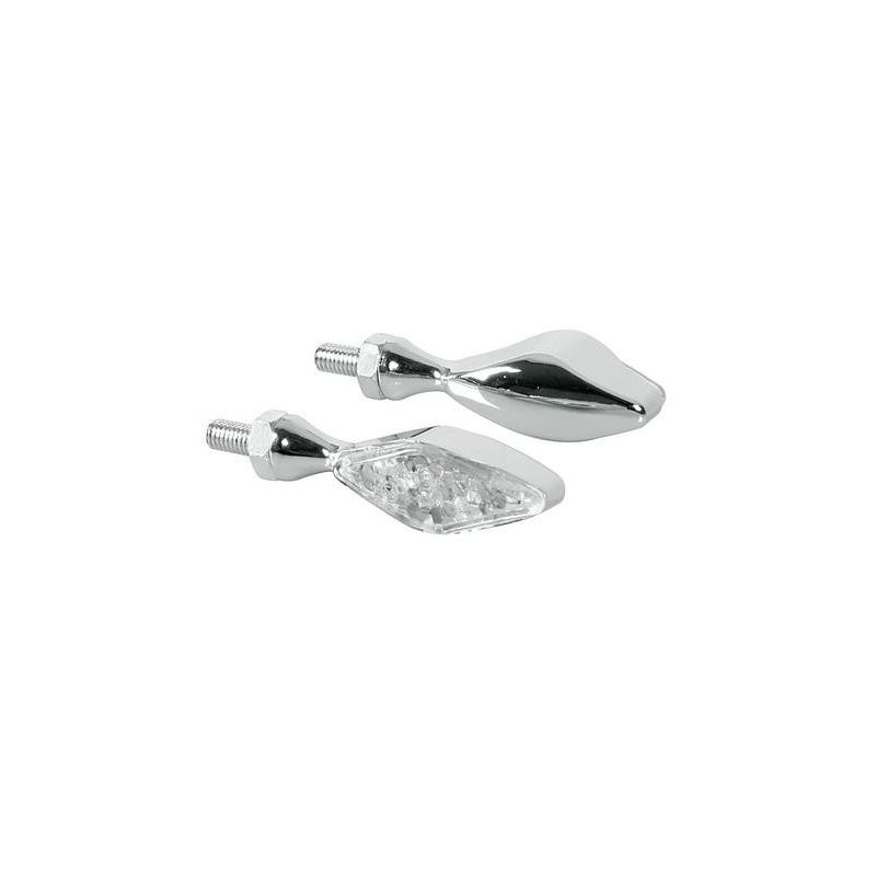 juego intermitentes homologados de moto led storm 12v e