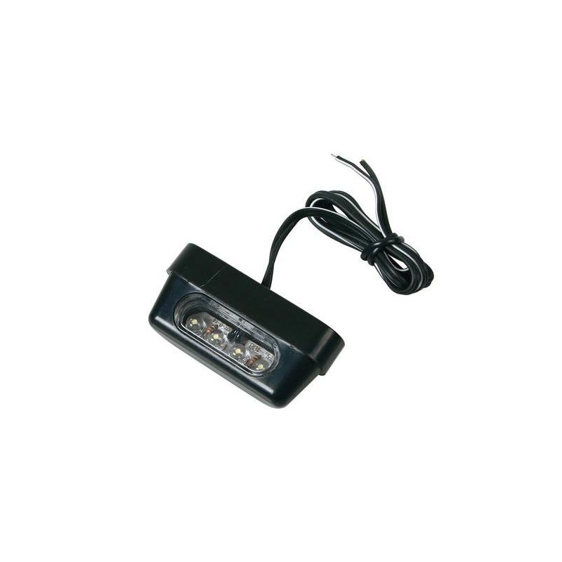 luz de matrícula para moto 4 led lampa - no homologada