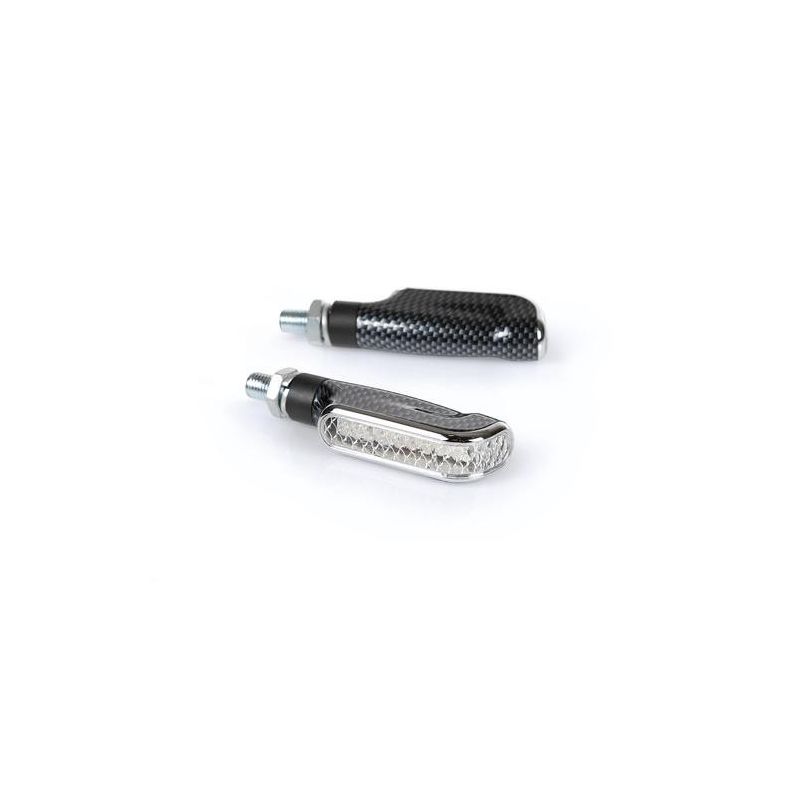 intermitentes traseros de moto 2 funciones power view multi led de lampa