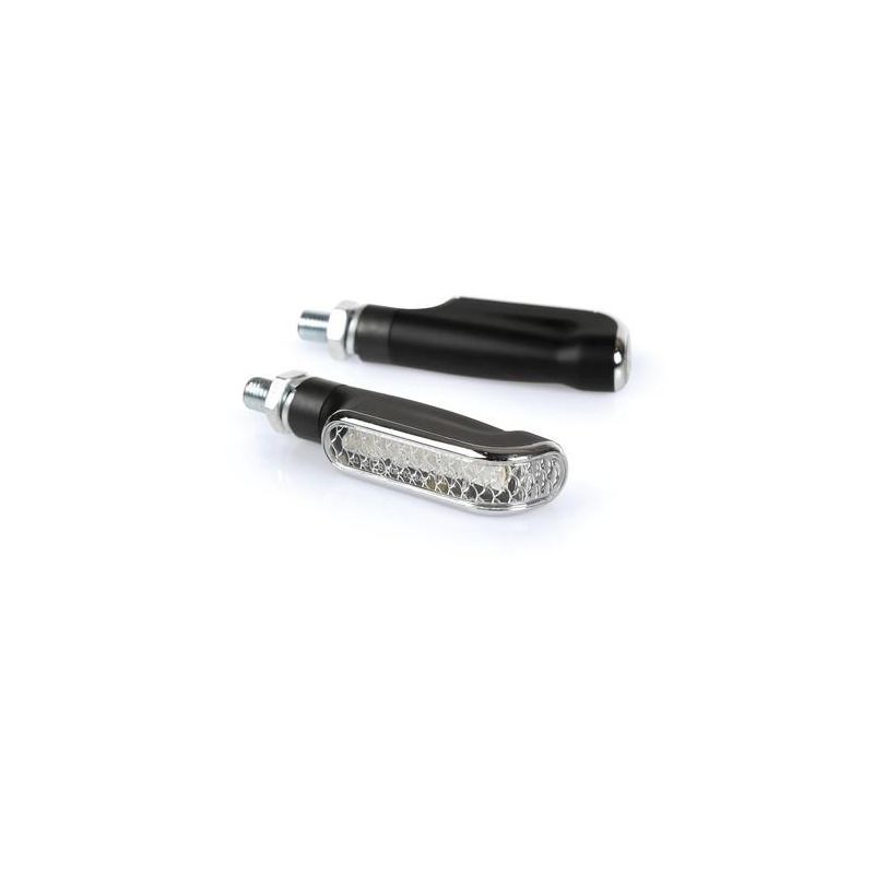 intermitentes traseros de moto 2 funciones power view multi led de lampa