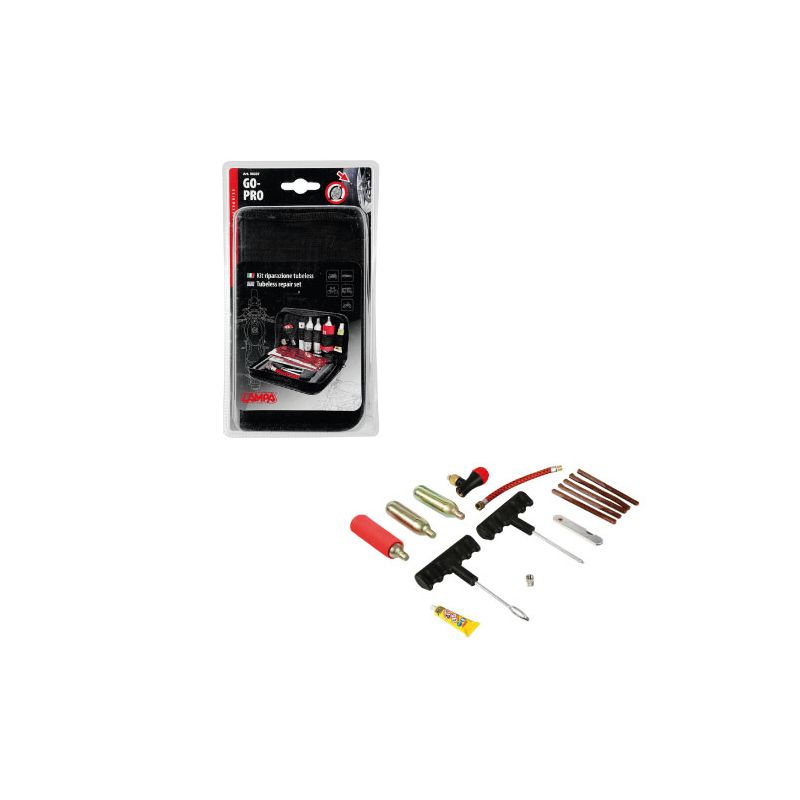 kit reparación de pinchazos para moto - incluye todo lo necesario para reparar pinchazos en tu moto