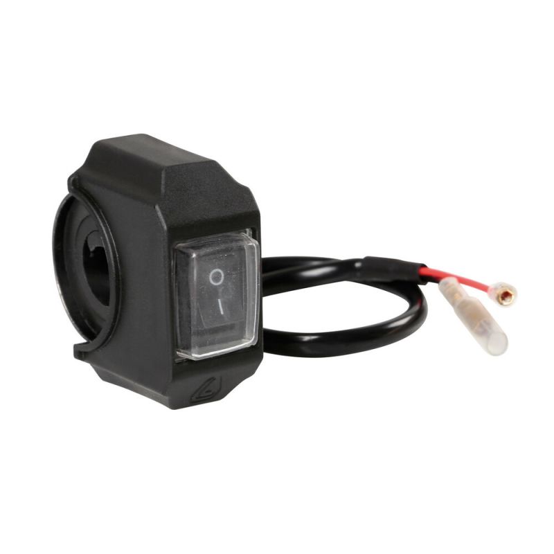 interruptor de fijación al manillar de moto 12v 6a ip55 lampa