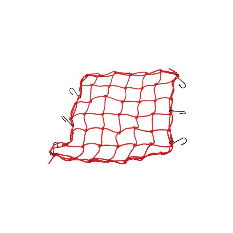 red elástica 6 ganchos para moto araña 42x42 cm