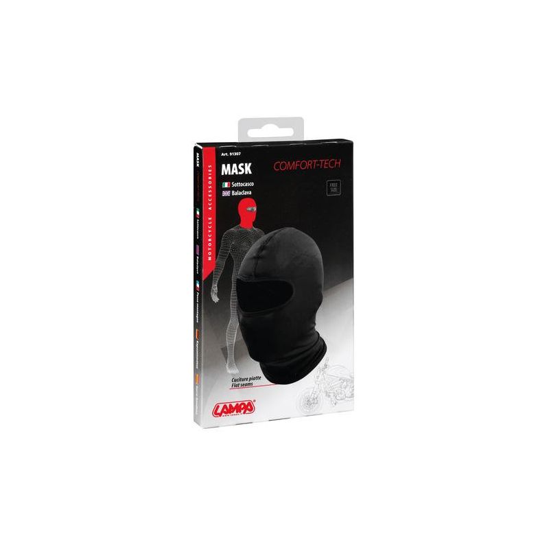 LAMPA Pasamontañas de seda y poliéster MASK TOP de LAMPA - Imagen 6 de 6