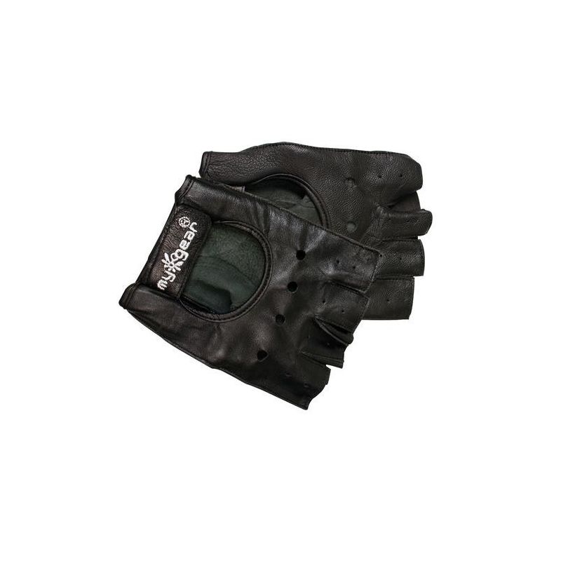 guantes de ciclismo cortos de piel - half finger - confort y libertad de movimiento