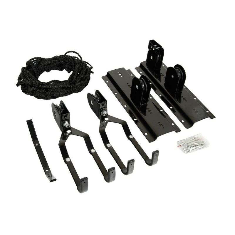 soporte de bicicleta al techo lampa bike lift - ahorro de espacio y protección para tus neumáticos