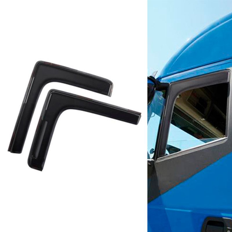 juego de deflectores de policarbonato para camión daf xf106 10/12+ (2 piezas)
