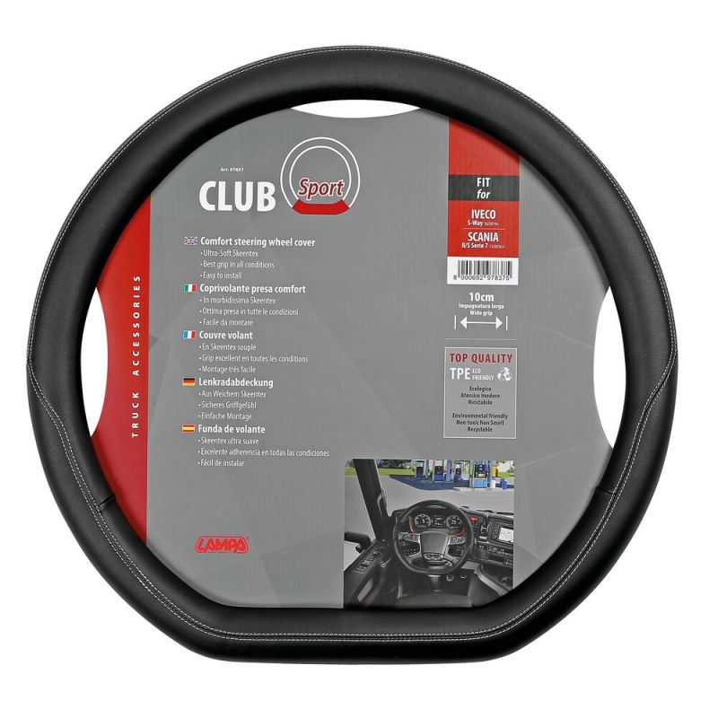 funda de volante club sport de skeentex muy blanda