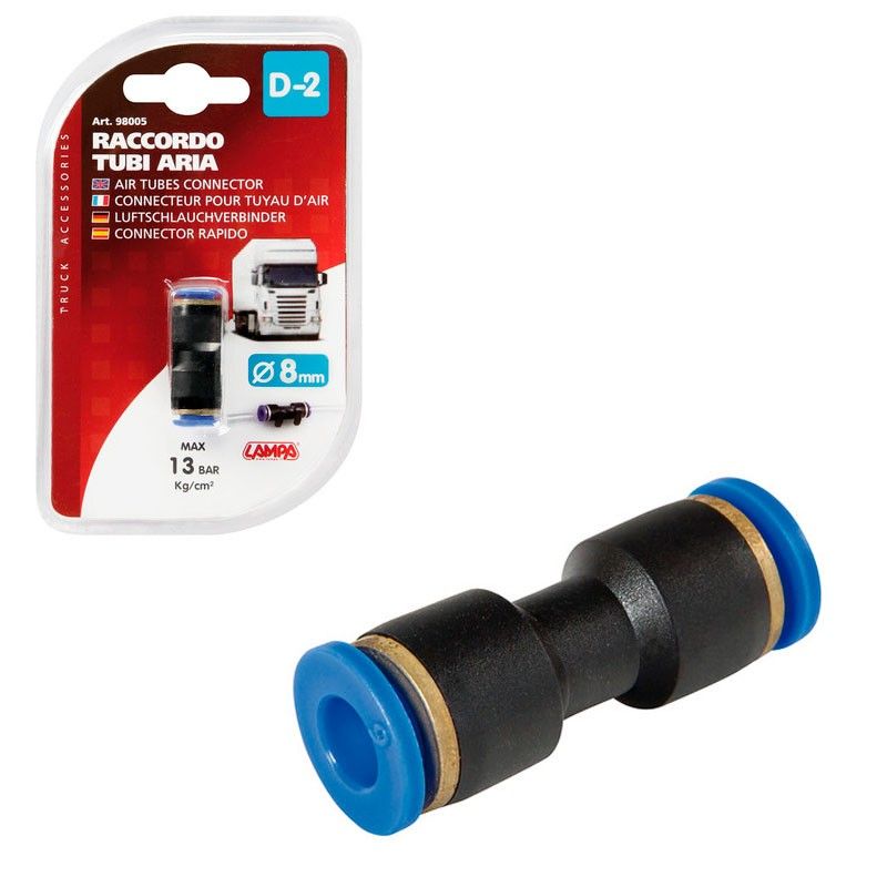 conector de aire para camión d-2 8 mm