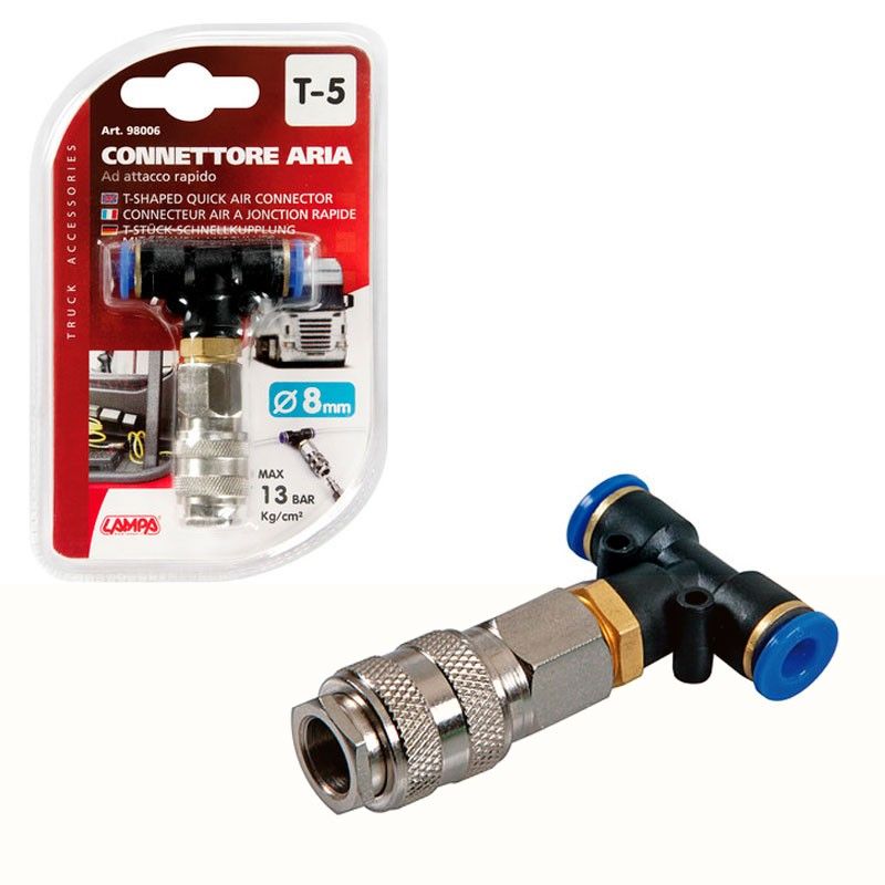 conector rápido aire t-5 8mm