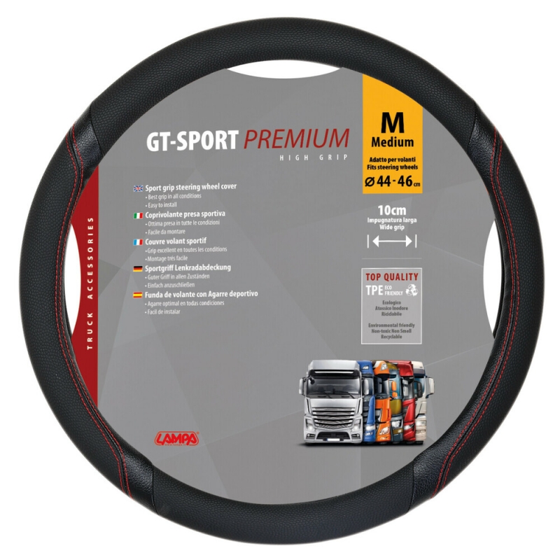 funda para volante m 44/46 cm - serie premium en tpe