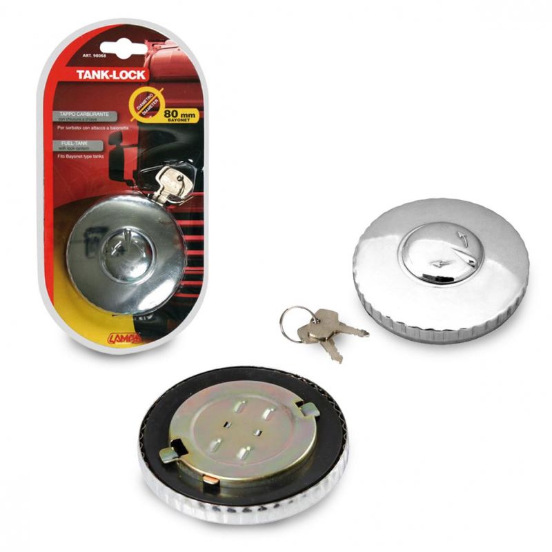 tapón depósito de combustible con bloqueo para camión metal 60 mm - lampa