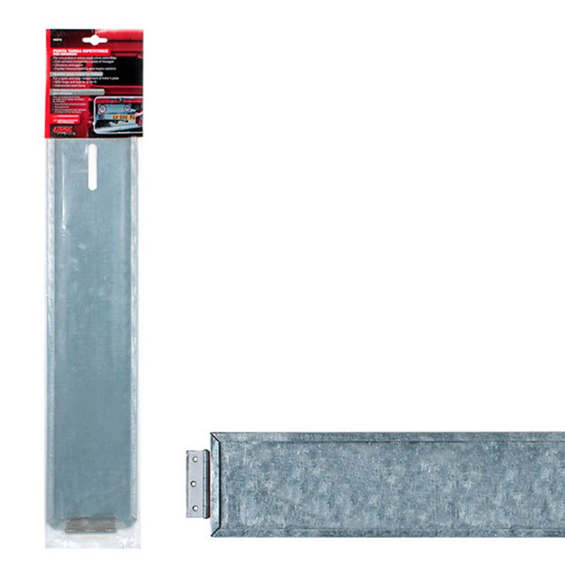 portamatrículas de acero galvanizado - reemplazo rápido y fácil para la placa de trailer - lampa