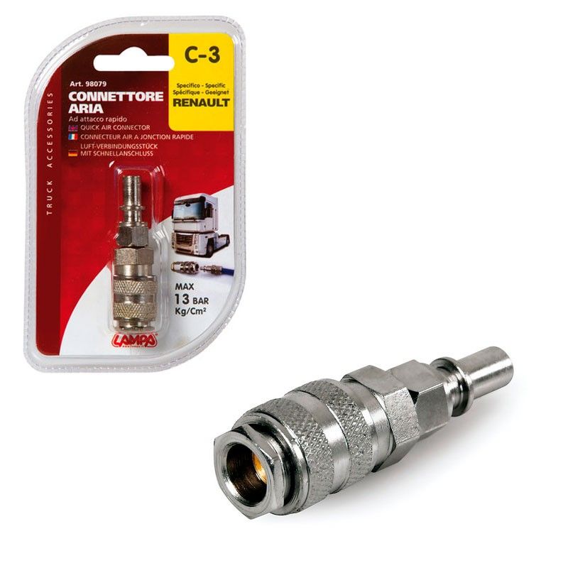 conector metálico aire para camión lampa