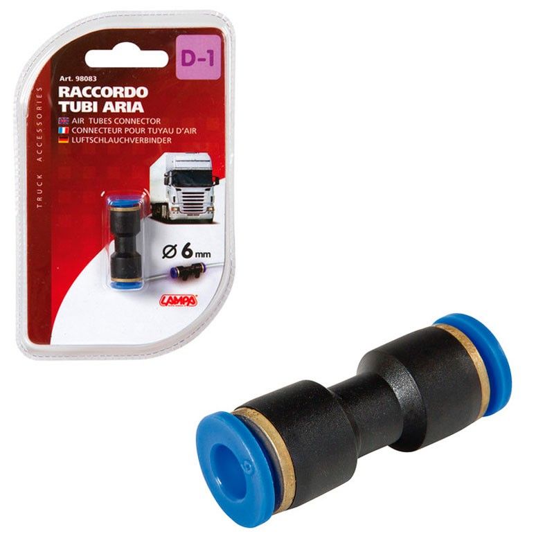 conector para pistola d-1 6mm - adaptador de alta presión para pistolas de aire