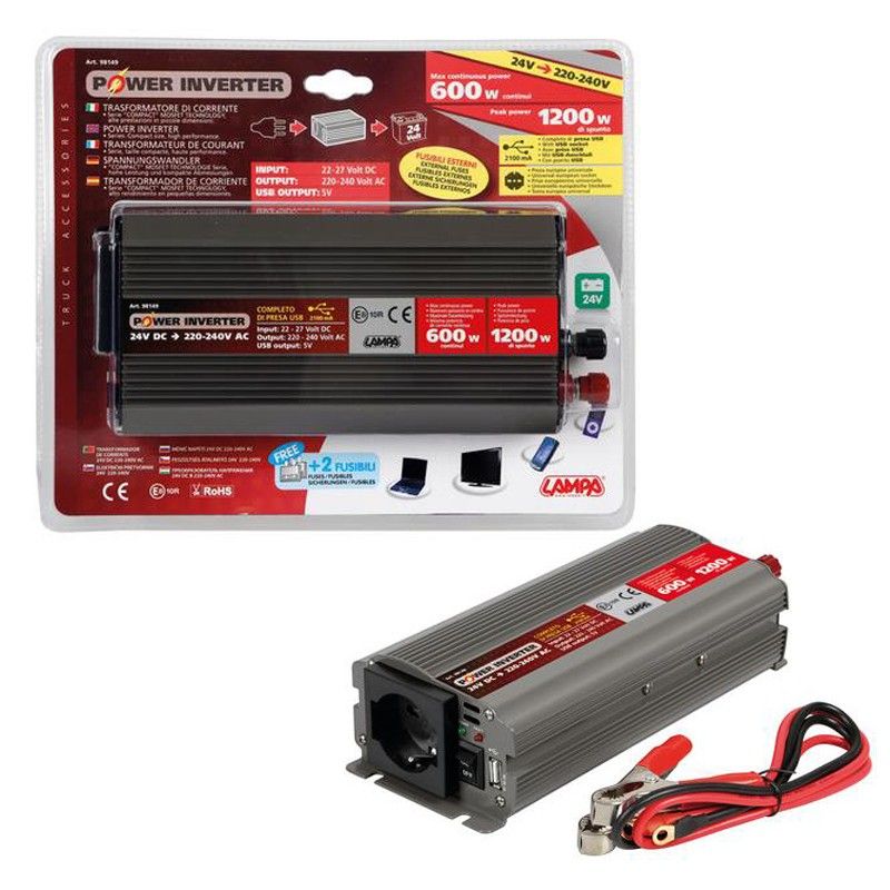 transformador 600w 24v - 220v lampa