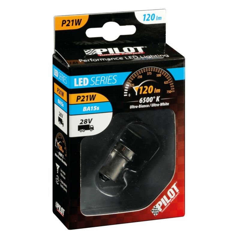 lámpara bombilla led r5w hyper de 1 chip para vehículos de 24/28v