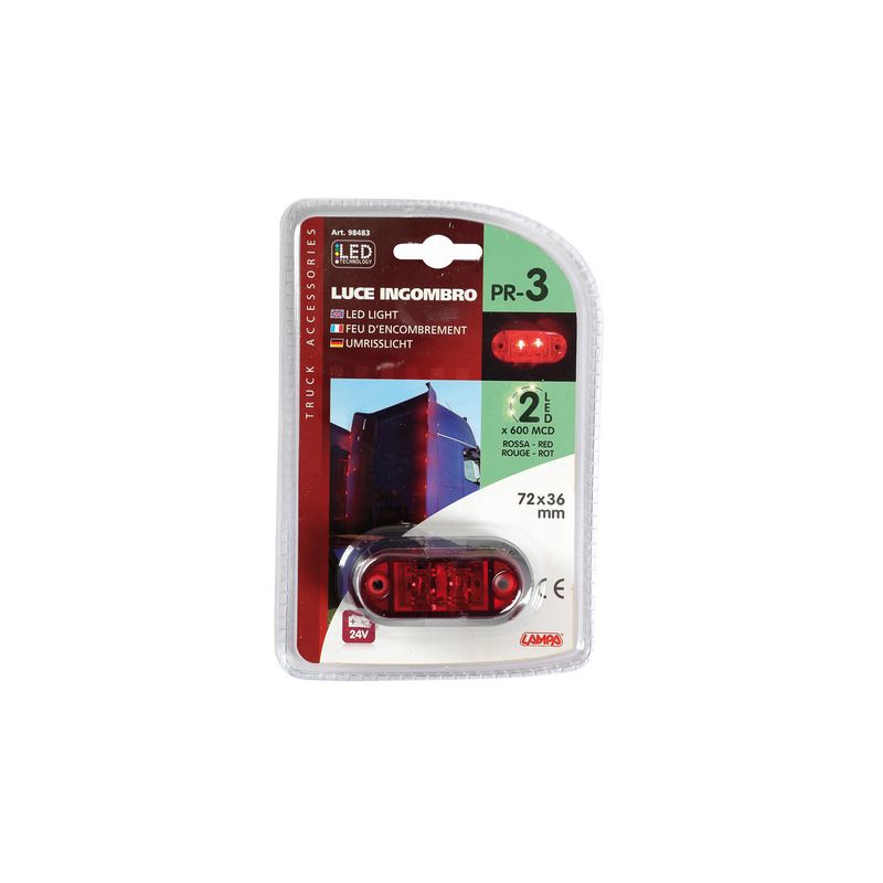 AG Automotive Portalampada Ovale 2 Poli Per Luce Posizione: Compatibile Con Ducato 250 E Jumper/Boxer - 2