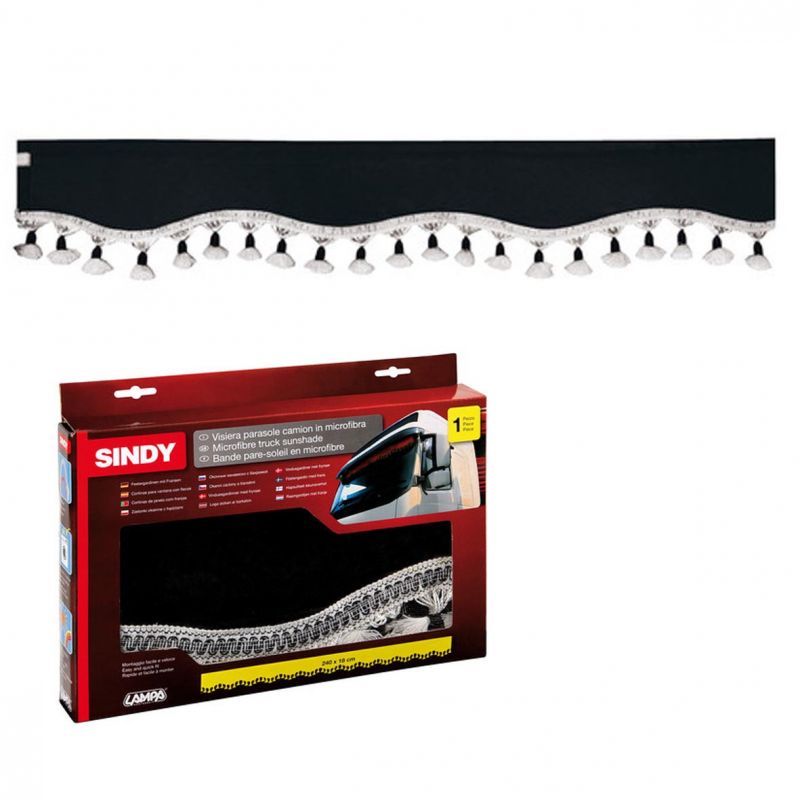 LAMPA Sonnenblende für LKW 240X18 CM - Universal mit PEGADO SETASverschluss - Bild 9 von 11