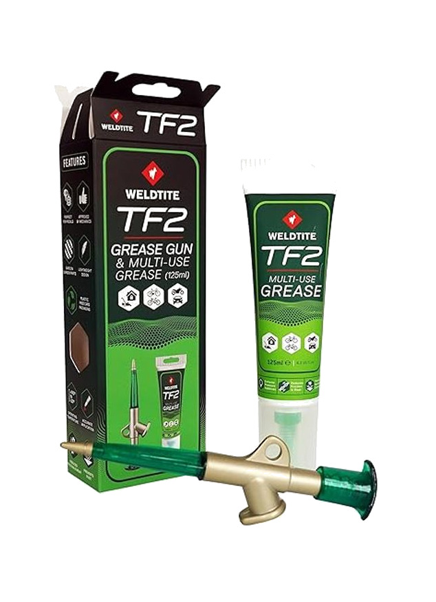 kit pistola y grasa con teflon weldtite tf2 125 gr