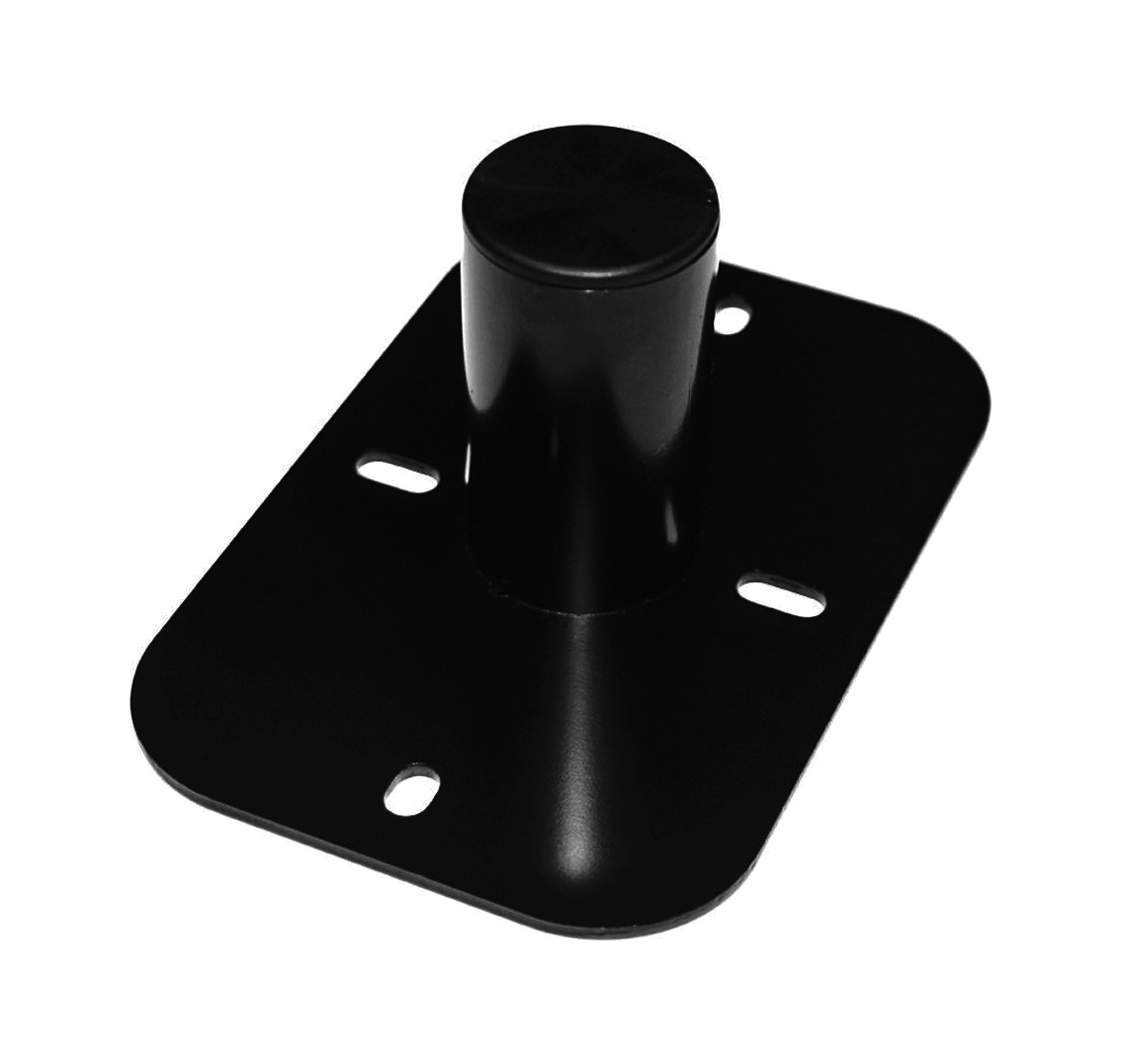 soporte de placa de montaje a la pared con tornillos